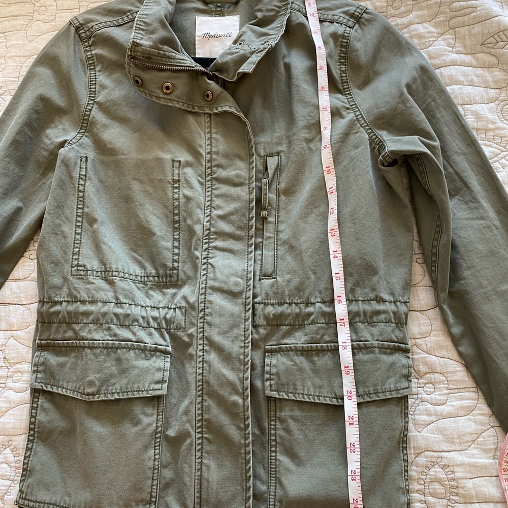 Flattering Military Style Jacket - Picture 9 of 10